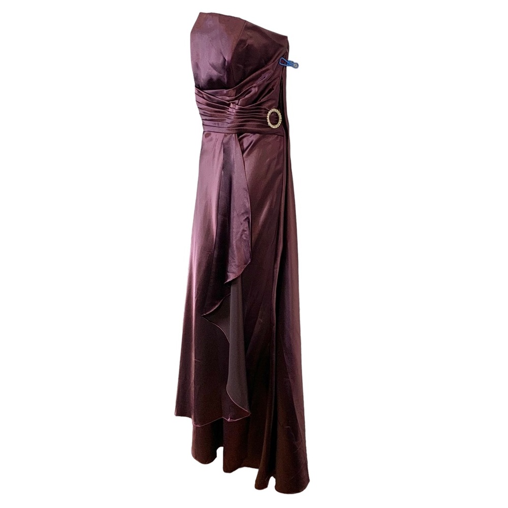 CINDERELLA DIVINE Strapless Full Length Formal Dress Sz 4X